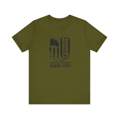 Veteran Of The United States Marine Corps, Jersey Short Sleeve Tee