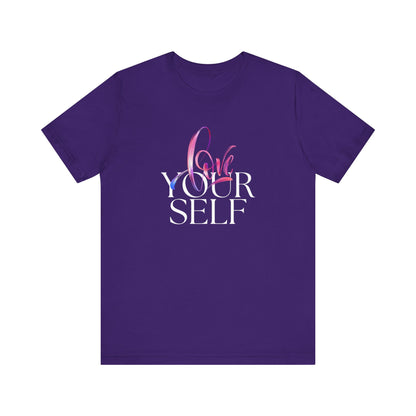 Love Yourself Jersey Short Sleeve Tee