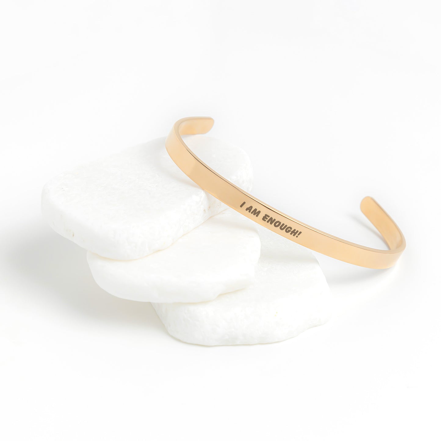 I Am Enough Cuff Bracelet