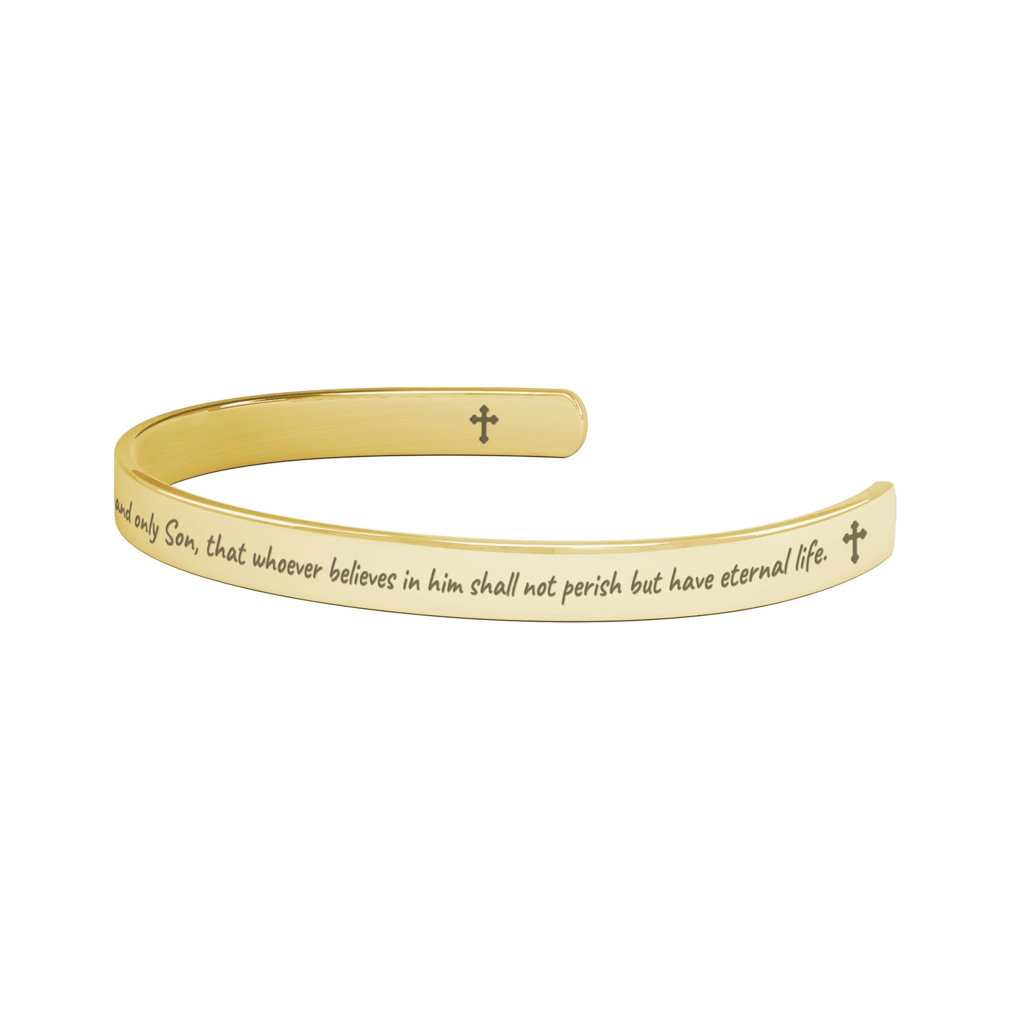 John 3:16 Cuff Bracelet