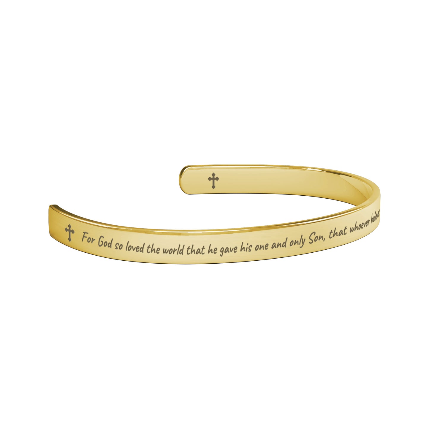 John 3:16 Cuff Bracelet