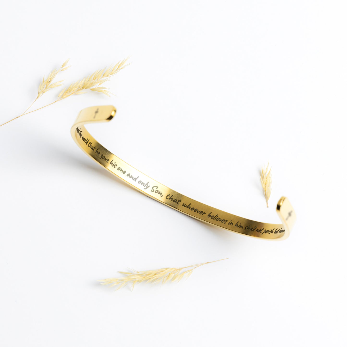 John  3:16 choice 2  Cuff Bracelet