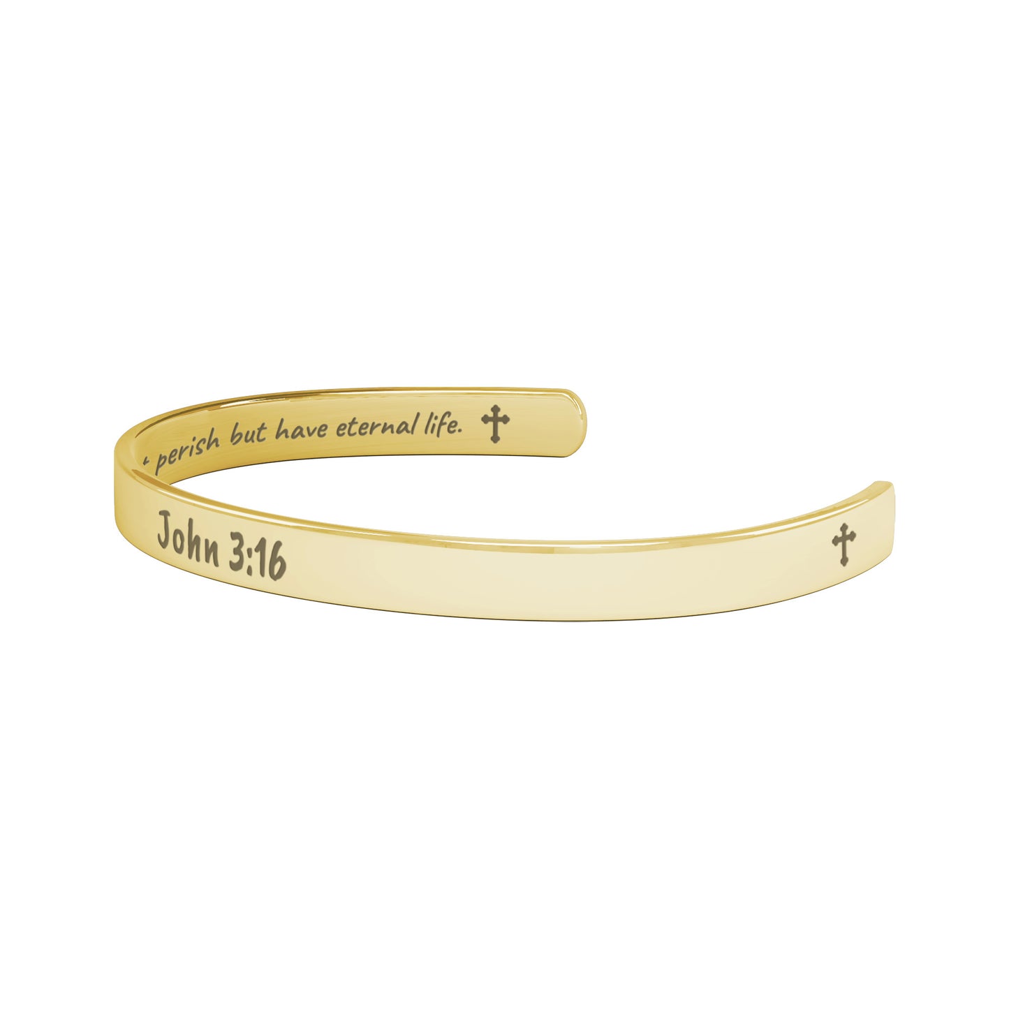 John  3:16 choice 2  Cuff Bracelet