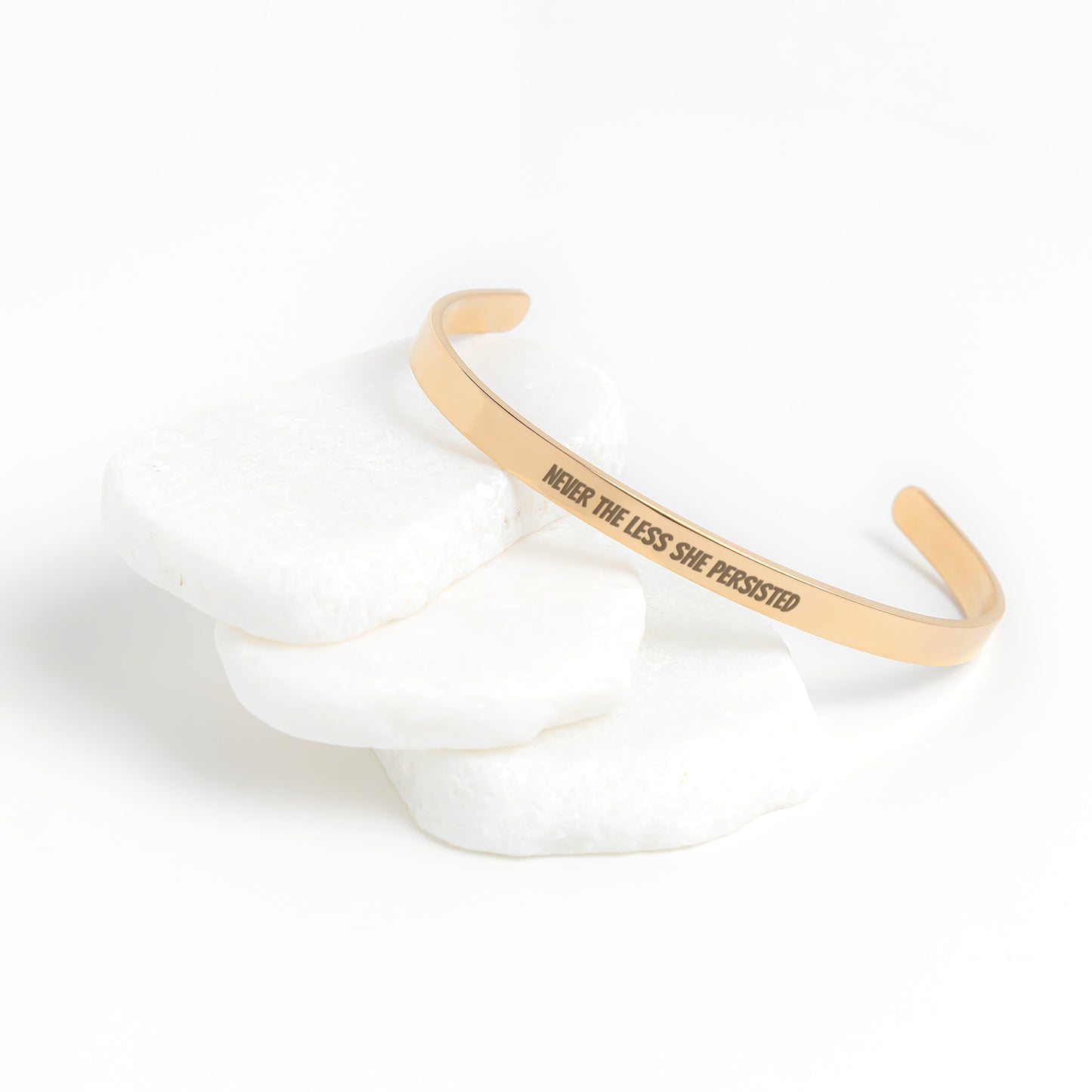 Never The Less She Persisted  Cuff Bracelet