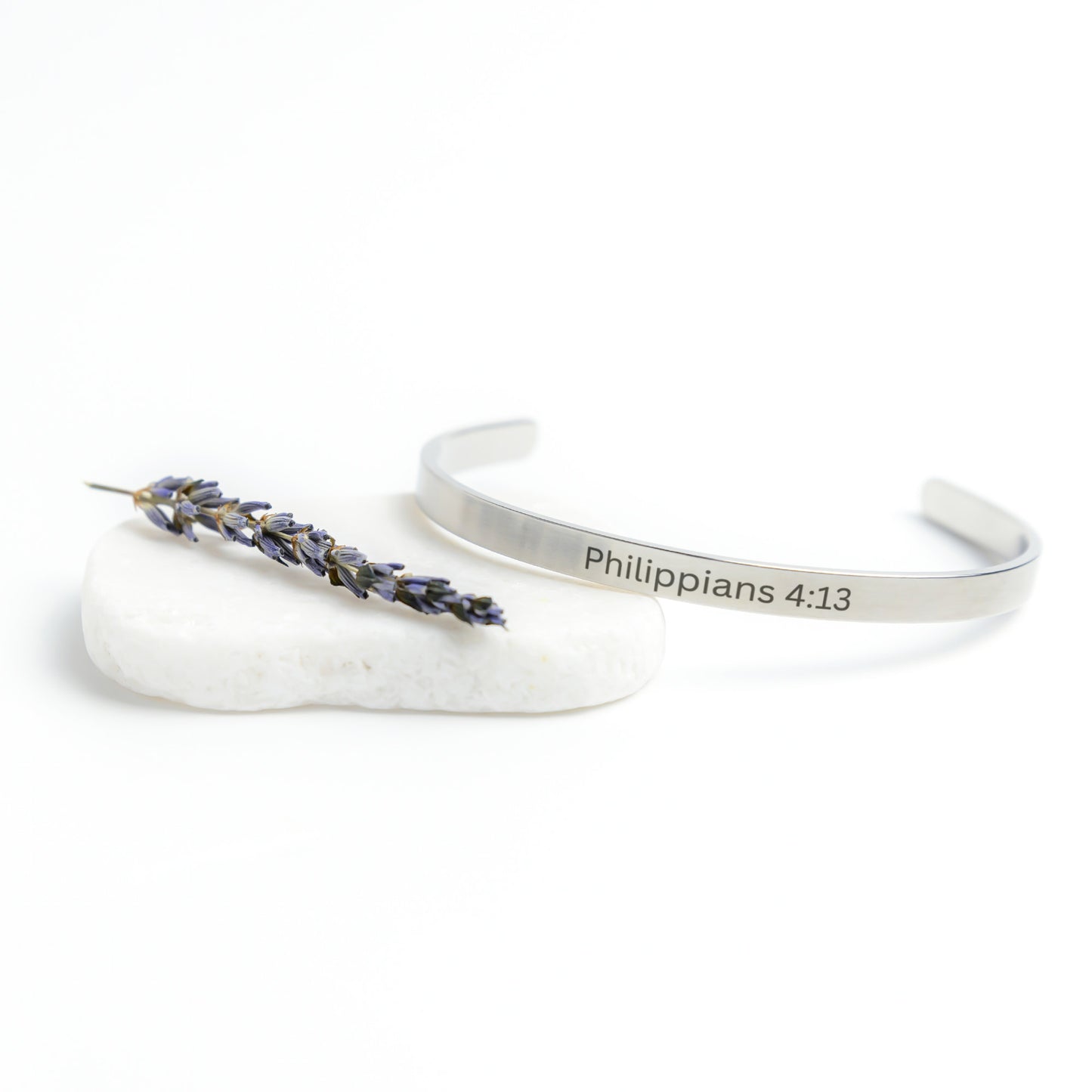 Philippians 4:13 Cuff Bracelet