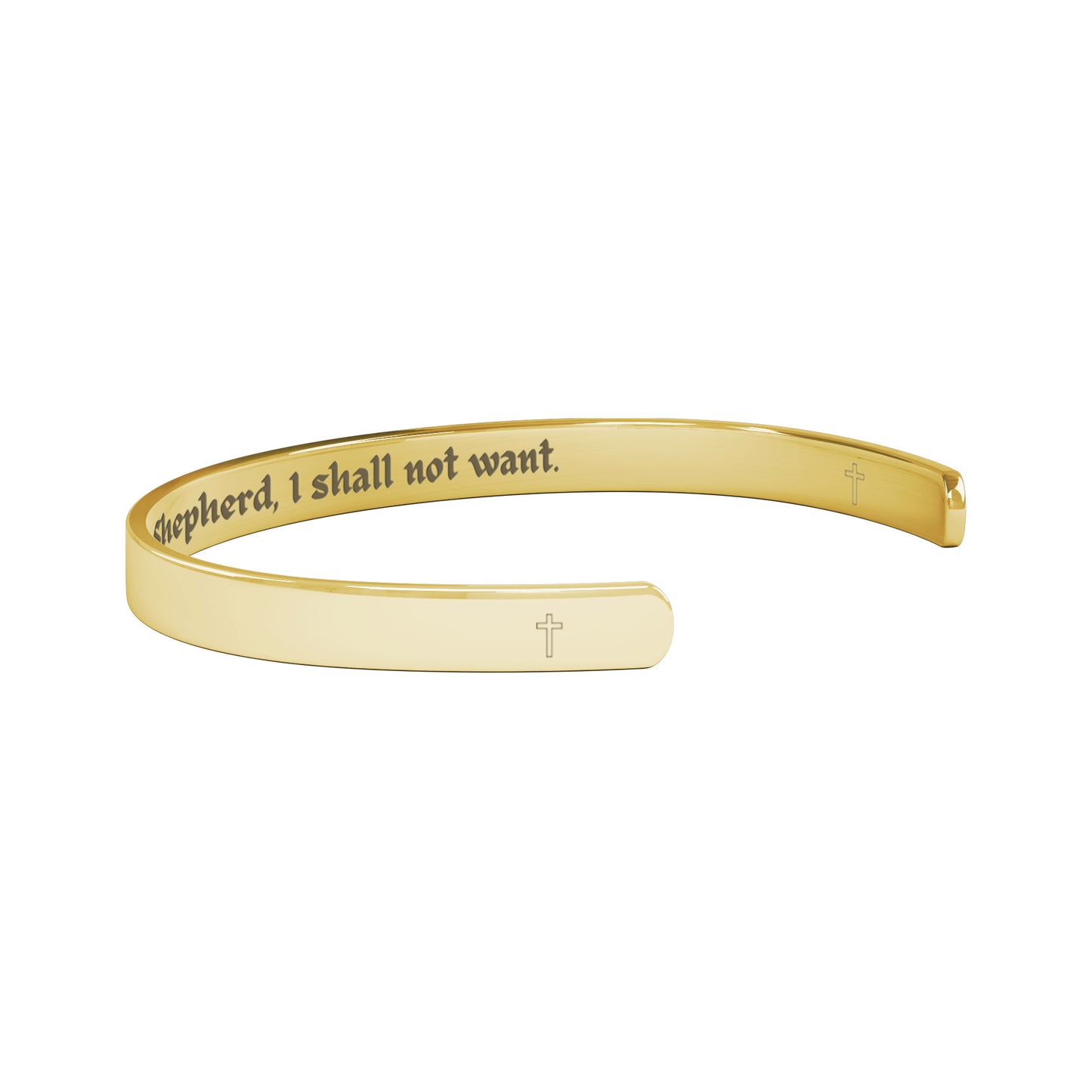 Psalm 23:1 Cuff Bracelet