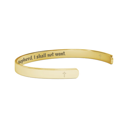 Psalm 23:1 Cuff Bracelet